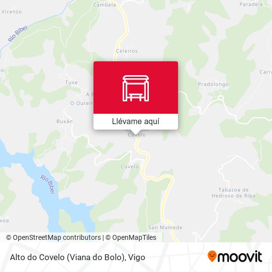 Mapa Alto do Covelo (Viana do Bolo)