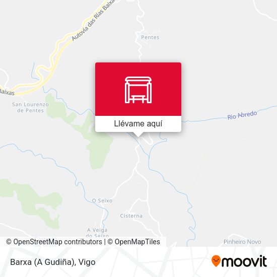 Mapa Barxa (A Gudiña)