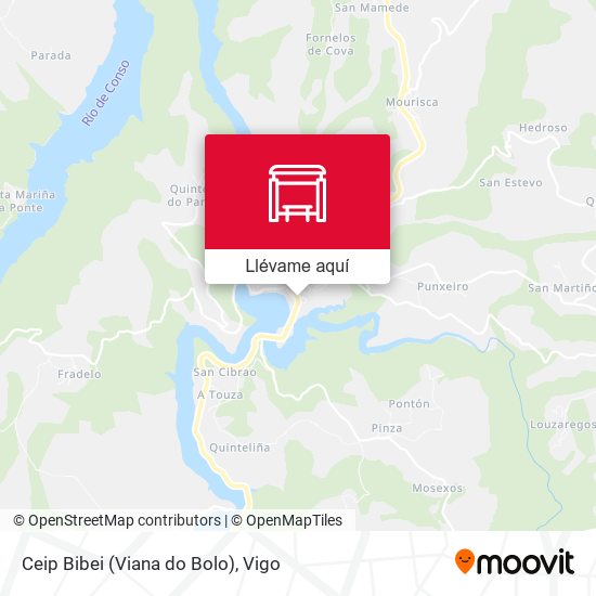 Mapa Ceip Bibei (Viana do Bolo)