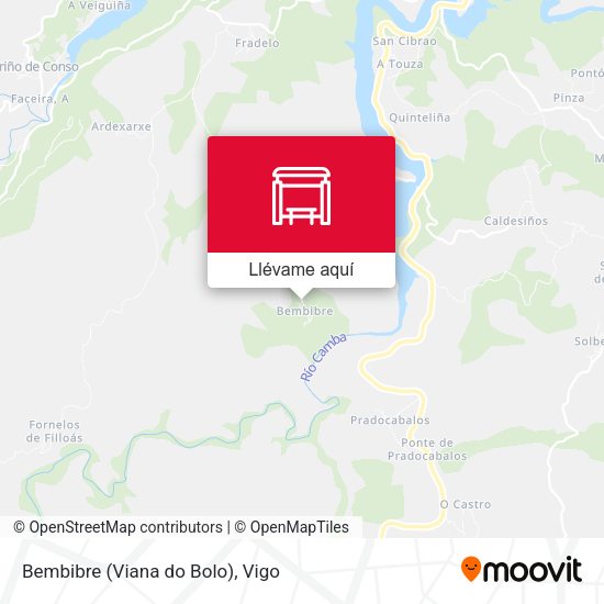 Mapa Bembibre (Viana do Bolo)