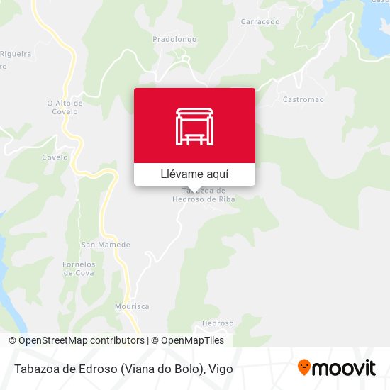 Mapa Tabazoa de Edroso (Viana do Bolo)