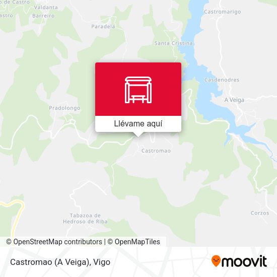 Mapa Castromao (A Veiga)