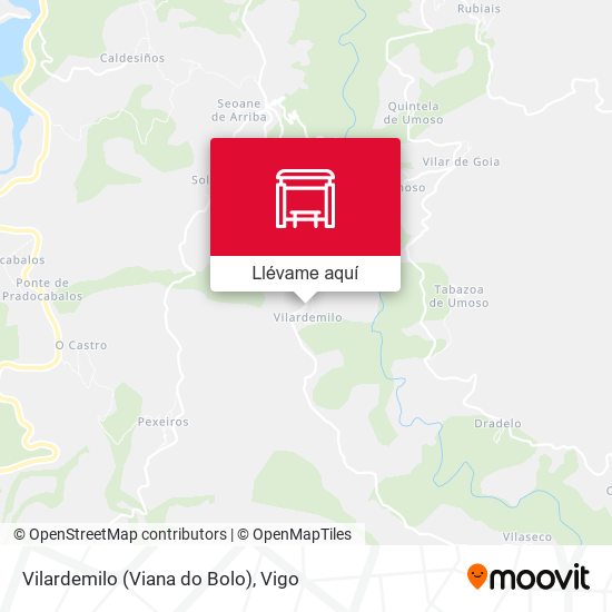 Mapa Vilardemilo (Viana do Bolo)