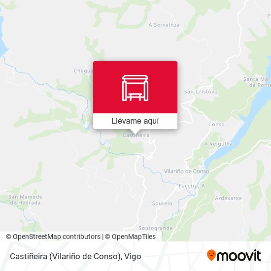 Mapa Castiñeira (Vilariño de Conso)