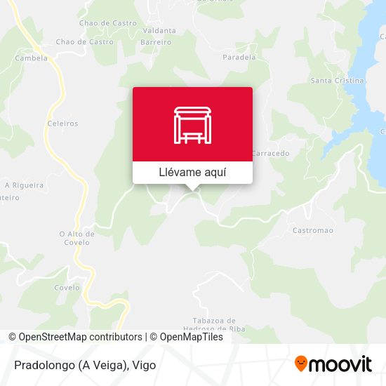 Mapa Pradolongo (A Veiga)