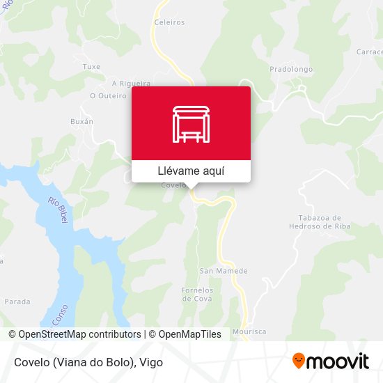 Mapa Covelo (Viana do Bolo)