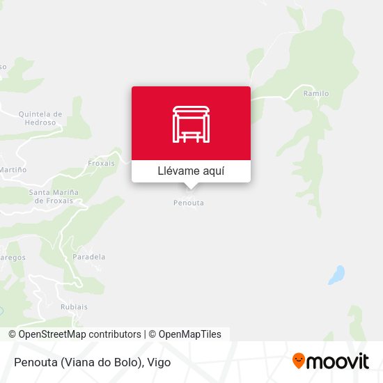 Mapa Penouta (Viana do Bolo)
