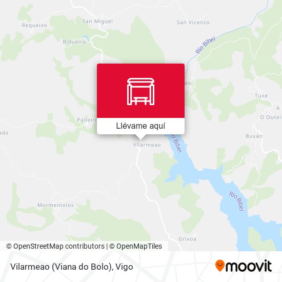 Mapa Vilarmeao (Viana do Bolo)