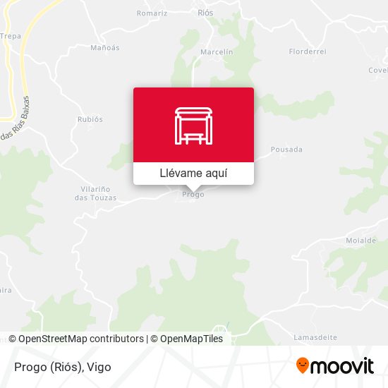Mapa Progo (Riós)