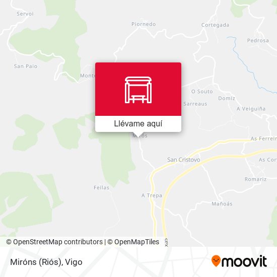 Mapa Miróns (Riós)
