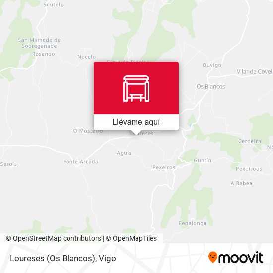 Mapa Loureses (Os Blancos)