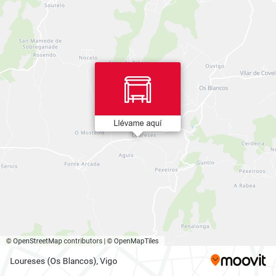Mapa Loureses (Os Blancos)