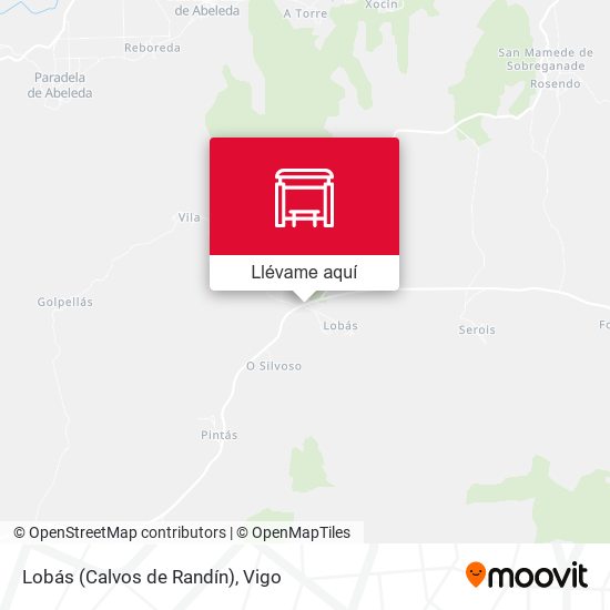 Mapa Lobás (Calvos de Randín)