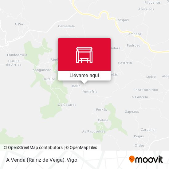 Mapa A Venda (Rairiz de Veiga)