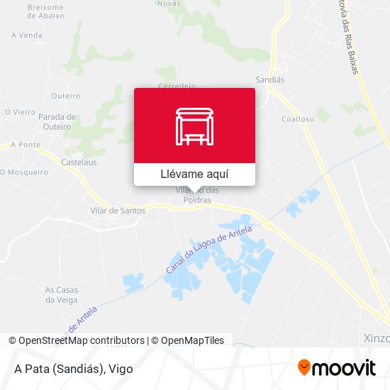 Mapa A Pata (Sandiás)