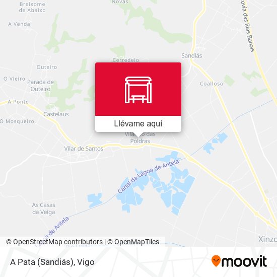 Mapa A Pata (Sandiás)