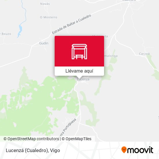 Mapa Lucenzá (Cualedro)