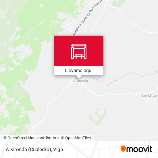 Mapa A Xironda (Cualedro)