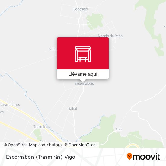Mapa Escornabois (Trasmirás)