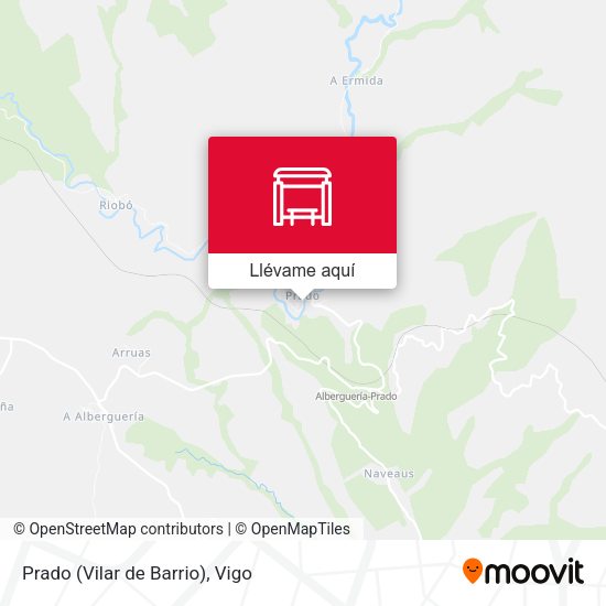 Mapa Prado (Vilar de Barrio)