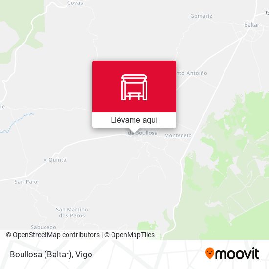 Mapa Boullosa (Baltar)