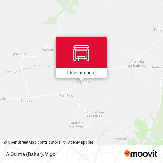 Mapa A Quinta (Baltar)