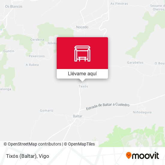 Mapa Tixós (Baltar)