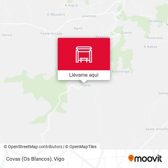 Mapa Covas (Os Blancos)