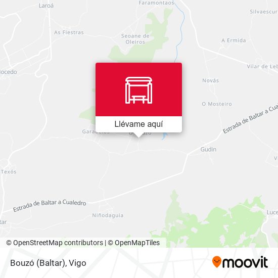 Mapa Bouzó (Baltar)