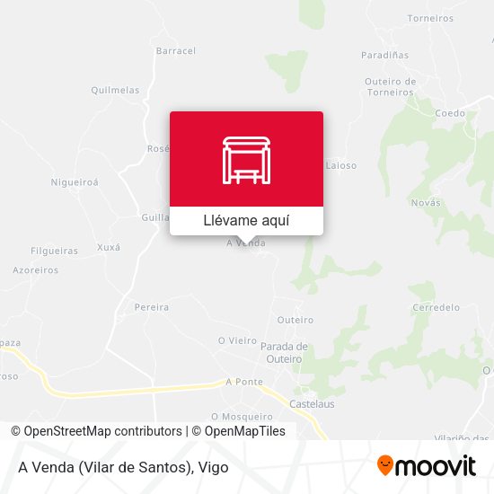 Mapa A Venda (Vilar de Santos)