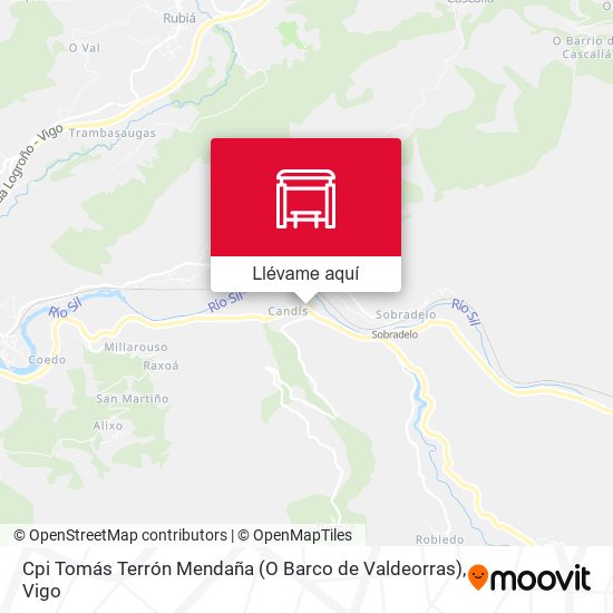 Mapa Cpi Tomás Terrón Mendaña (O Barco de Valdeorras)
