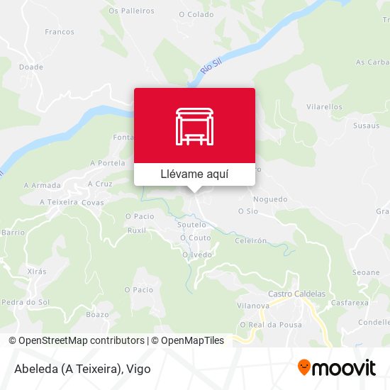 Mapa Abeleda (A Teixeira)