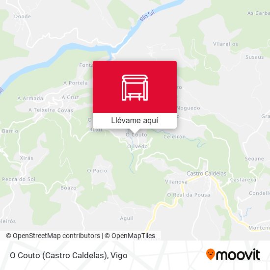 Mapa O Couto (Castro Caldelas)