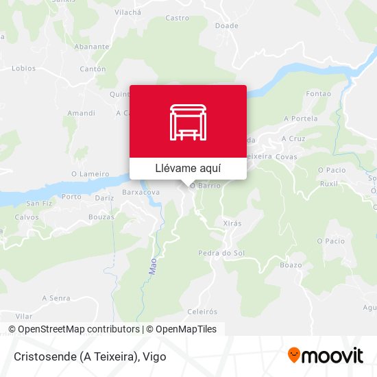 Mapa Cristosende (A Teixeira)