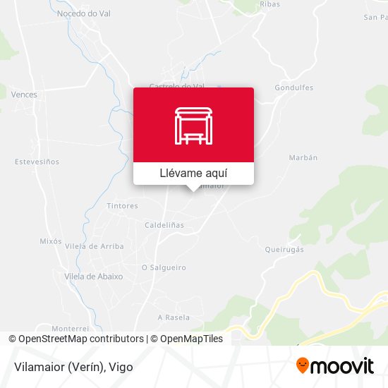 Mapa Vilamaior (Verín)