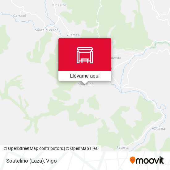 Mapa Souteliño (Laza)