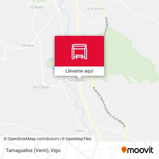 Mapa Tamaguelos (Verín)