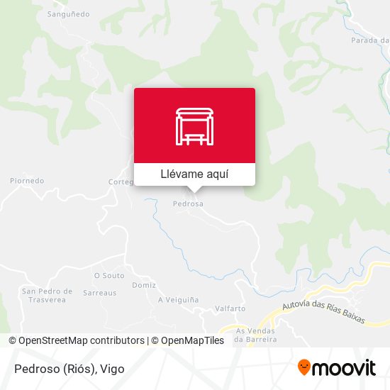 Mapa Pedroso (Riós)