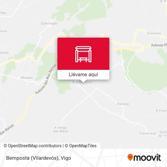 Mapa Bemposta (Vilardevós)