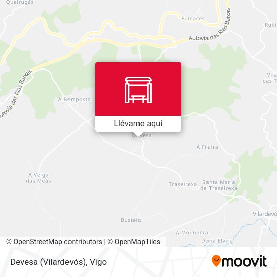 Mapa Devesa (Vilardevós)