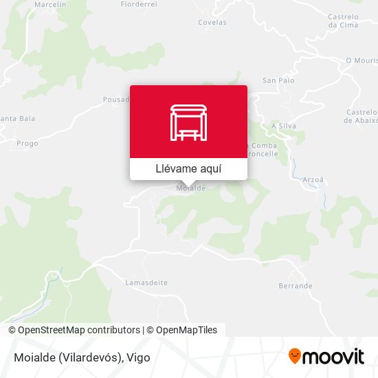 Mapa Moialde (Vilardevós)