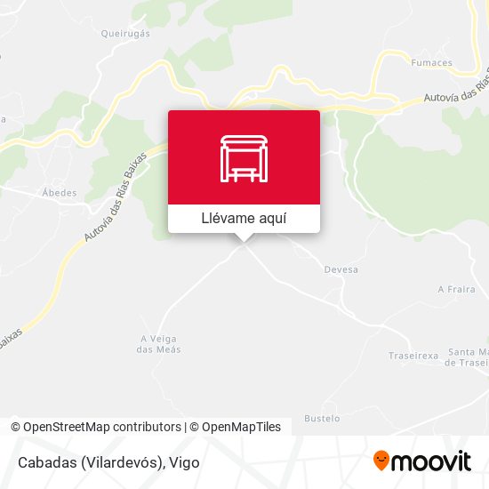 Mapa Cabadas (Vilardevós)