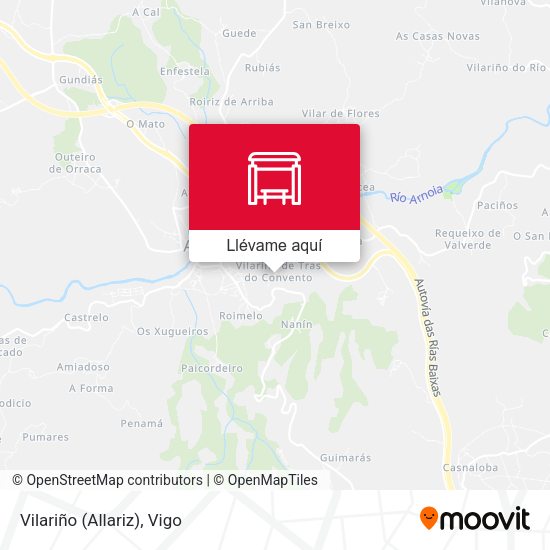 Mapa Vilariño (Allariz)
