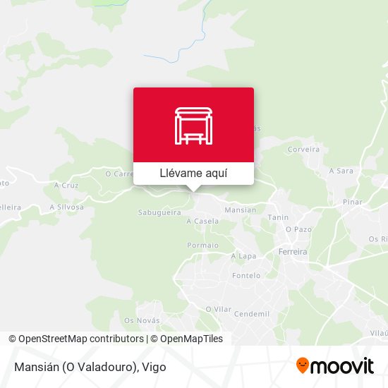Mapa Mansián (O Valadouro)
