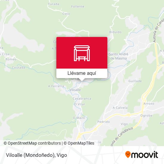 Mapa Viloalle (Mondoñedo)