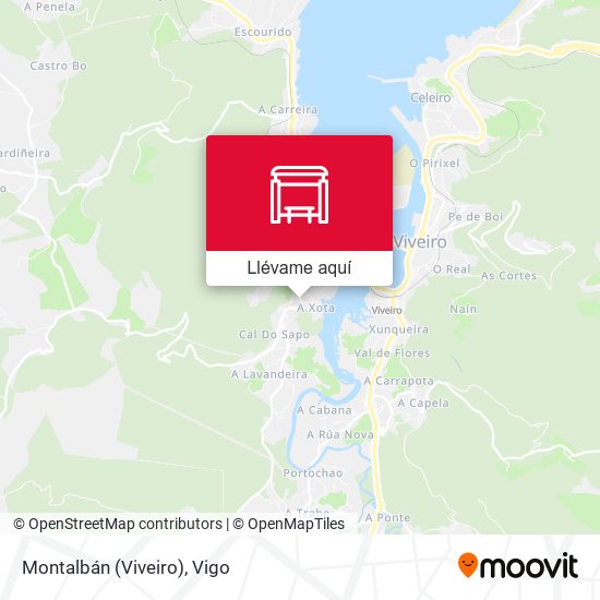 Mapa Montalbán (Viveiro)