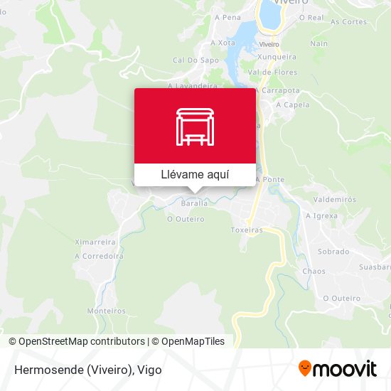 Mapa Hermosende (Viveiro)