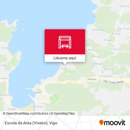 Mapa Escola da Area (Viveiro)