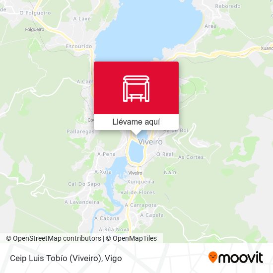 Mapa Ceip Luis Tobío (Viveiro)