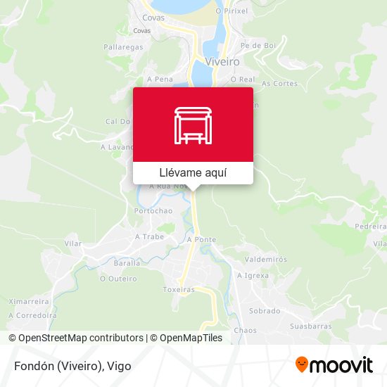 Mapa Fondón (Viveiro)